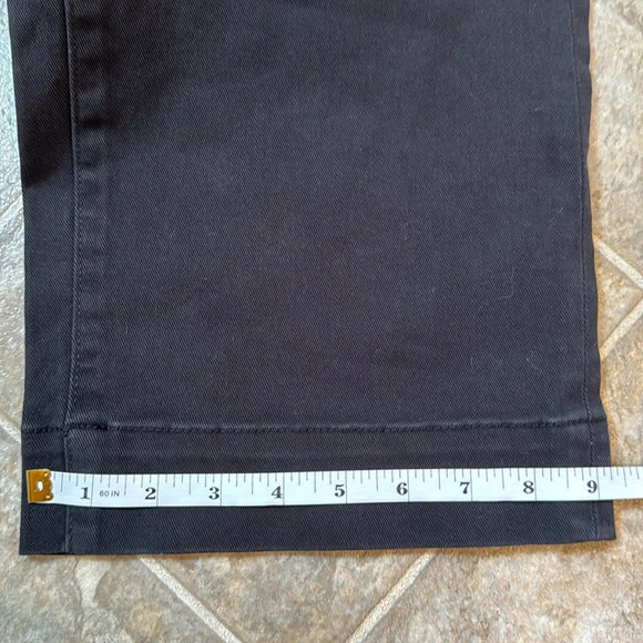 NWT Everlane Bottom Organic Cotton Crop Wide-leg Black size 2 - Picture 15 of 16